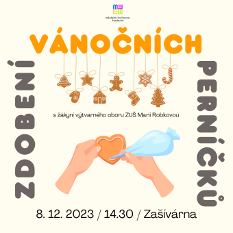 Tvořivá dílna s žákyní výtvarného oboru ZUŠ Hodonín Marií Robkovou.